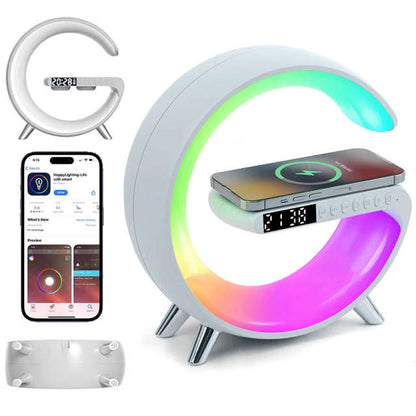 Smart 5-in-1 LED Wireless Charging